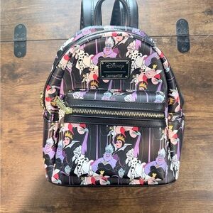 Loungefly Disney Villains Mini Backpack